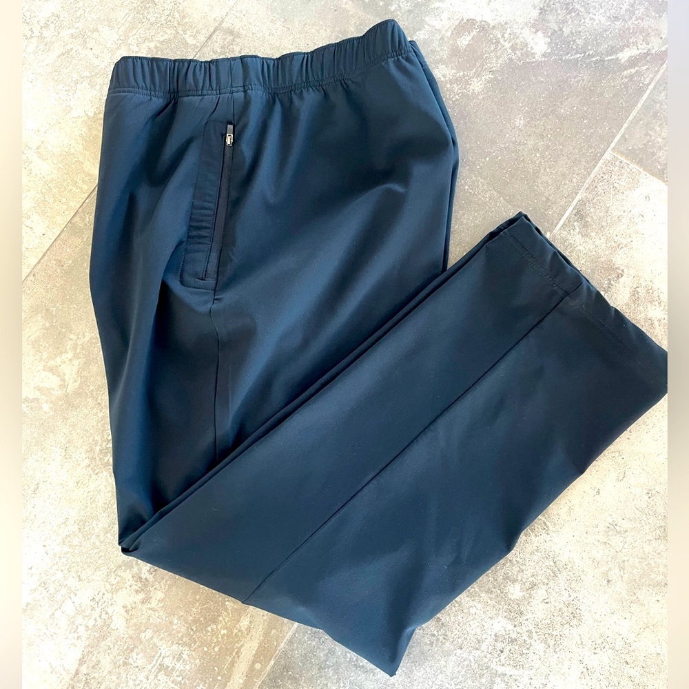 Eddie Bauer Polar Fleece-Lined Pull-On Pants Black Sz 2X